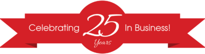 25 years logo